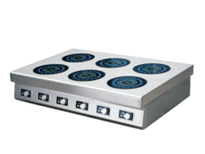 电磁台式六头煲仔炉